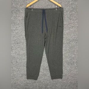Tommy Bahama Lounge Pants Mens XL Dark Gray Comfort Sleepwear Sweatpants 38x29”